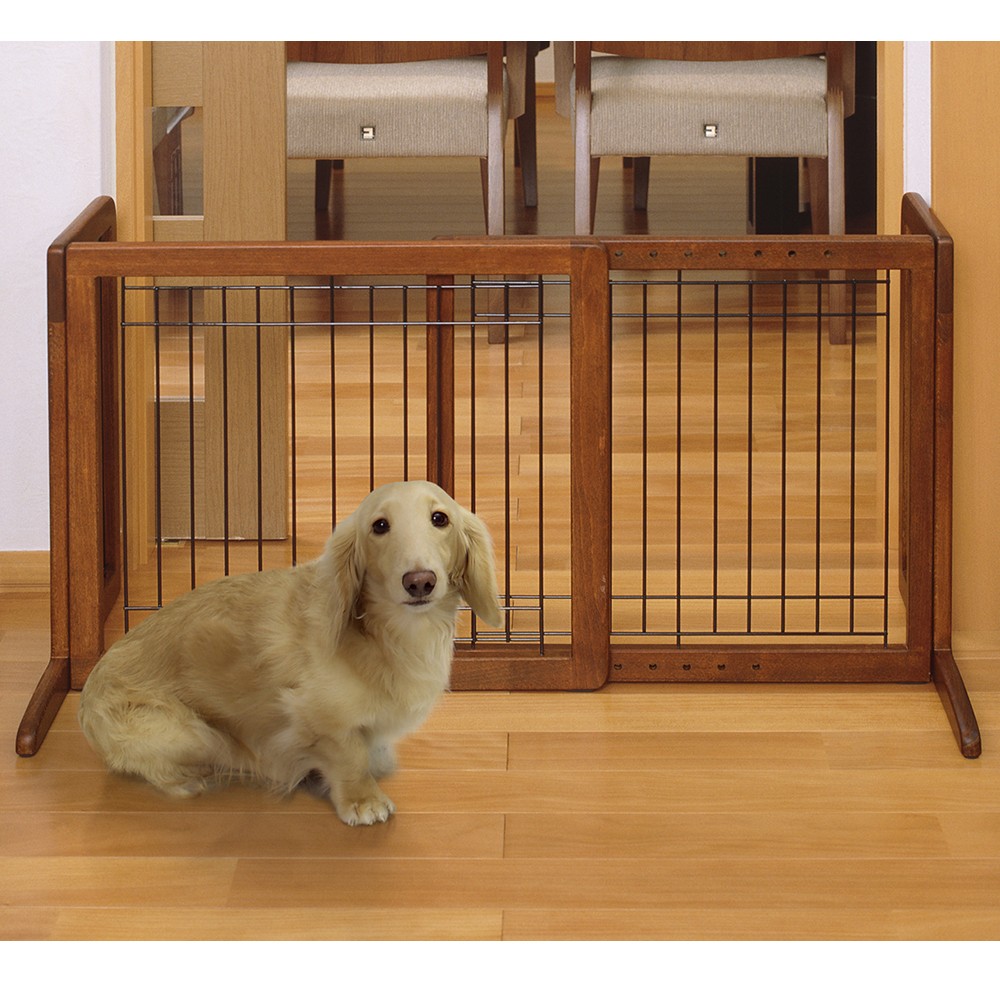 Free Standing Pet Gate Small For Hallways And Doorways, 57% OFF